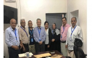 مكتب المنسق العام للأمم المتحدة في عدن ومركز عدن للرصد والدراسات والتدريب واللجنة القضائية الرئاسية في اجتماع عمل لبحث سير معالجة قضية المقاعدين قسرًا من أعمالهم عقب حرب 1994م من مدنيين وعسكريين وأمنيين.